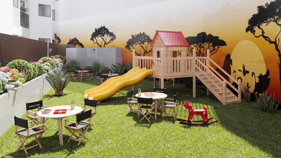 Jardín para niños