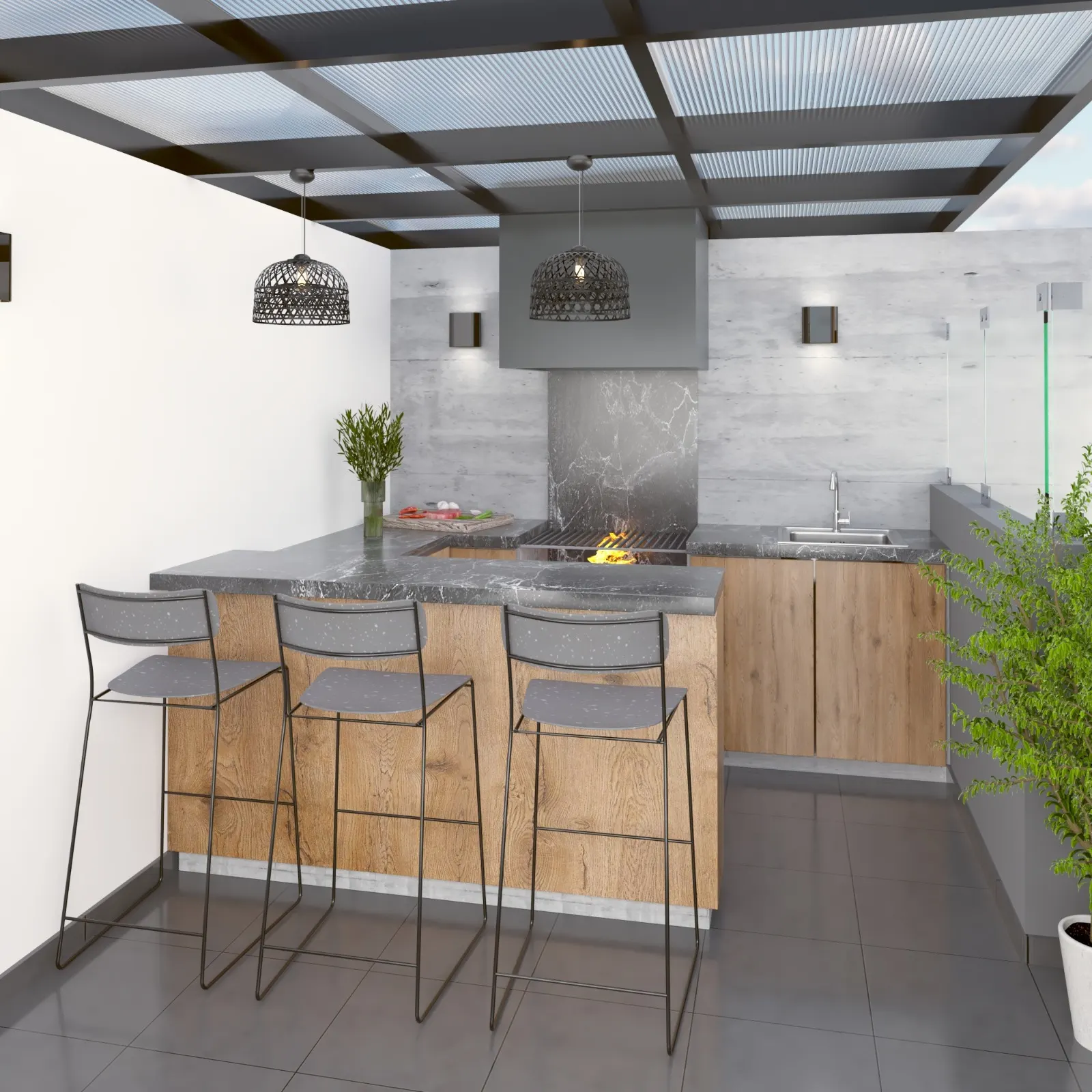 BBQ y Azotea Mariscal 14